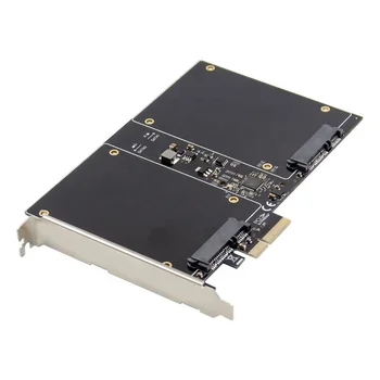 PCI-E X2 2,5-palčni SATA3.0, RAID krmilnik za kartice, SSD HDD 88SE9230 čipov 2 port Sata 3.0, da pcie raid card 6gbps Gen 3