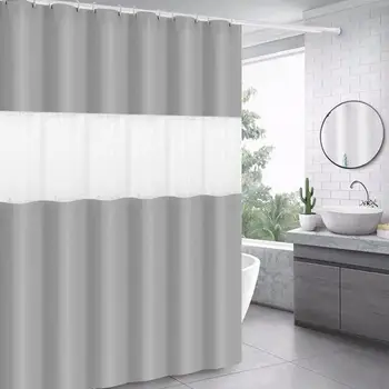 Sodobna kopalnica 180X200cm debele PEVA tuš zavese 3D preplete prosojno nepremočljiva plesni wc tuš particijo zavese