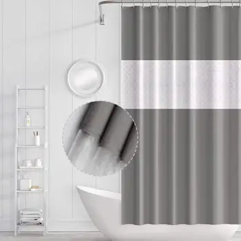 Sodobna kopalnica 180X200cm debele PEVA tuš zavese 3D preplete prosojno nepremočljiva plesni wc tuš particijo zavese