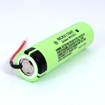 3,7 V NCR21700T li-lon baterij 4800mAh 21700 15A 5C Stopnja Praznjenja ternary litijeve baterije DIY Varilni Kabel