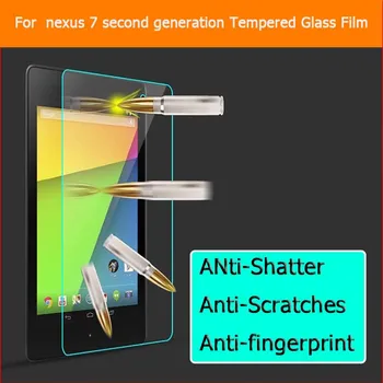 2 X STEKLA Za Google Nexus 7 2. FHDTempered Stekla Screen Protector 9h Zaščitna folija Za Asus Britev Me571K Me571KL 2013 Nexus7