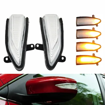 Za Nissan Altima Teana Sentra 13-18 Sylphy Pulsar Tiida LED Dinamični Blinker Zaporedne Strani Ogledalo Kazalnik Vključite Opozorilne Luči