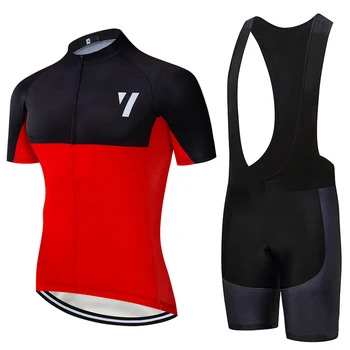 2020 Novo Sivo V Kolesarski dres 20 D, Kombinezoni, kratke hlače komplet Quick Dry Ciclismo kolo oblačila za moške poletne pro Izposoja Maillot obrabe