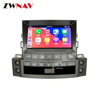 Brezžični Carplay Android 9.0 Zaslon, GPS Navigacija Za Lexus LX570 Auto Radio Audio Stereo Multimedijski Predvajalnik, Vodja Enote za Diktafon