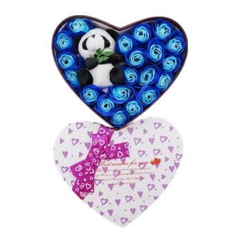 Ročno medvedek Raca Sova Panda S Srcem Darilo Polje Pliš Igrače Plišaste Živali Valentine ' s Rojstni dan Diplomi Darila