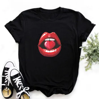 Ženske Tshirt Priložnostne Smešno Majica s kratkimi rokavi Za Dama Dekle Top Tee Hipster Spusti Ladje