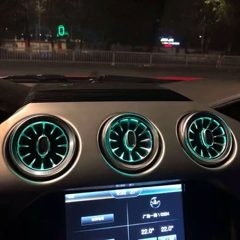LED Barva Shift Okolice Notranje Luči Komplet Vzdušje Lučka za Vse, 2016, 2017, 2018, 2019 in 2020 Ford Mustang AUTOSONUS