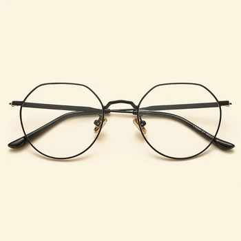NOSSA Kovin, blagovne Znamke Oblikovalec Okrogle Očala Okvirji Vintage Retro Kratkovidnost Opticals Moški Ženske Modni Priložnostne Jasno Očala Okvirji