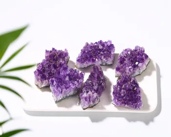 Naravni ametist quartz vijolično crystal grozdov zdravilni kamen vzorec doma dekoracijo obrti dekoracijo obesek