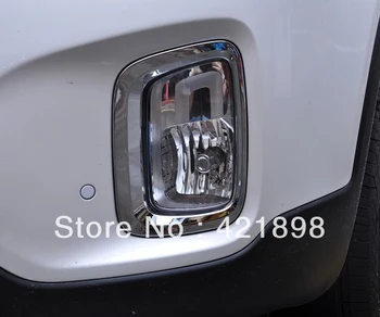 Za Kia Sorento 2013 ABS Chrome Sprednje Luči za Meglo Lučka za Kritje Trim Modeliranje Ploščo Okrasimo
