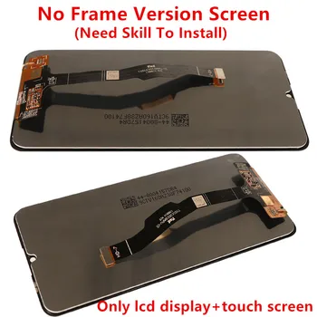 Za Huawei Y6P Lcd Zaslon Preizkušen Zaslon Lcd+Touch Screen z Okvirjem Zamenjava Za Huawei Y6P 2020/Čast 9A MED-L29 MED-LX9