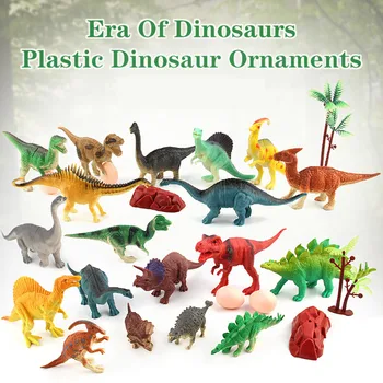 Dinozaver Igrače Jurassic Park, Otrok Dinosaurios De Juguete Plastike Za otroke Novost Dinozavri Model Slika Realne Igrače Darila