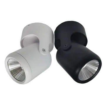5W 10W 15W LED COB Svetlobe Downlight Nastavljiv Downlight Strop Pozornosti Sliko Lučka za Površinsko Nameščena Razsvetljava, Dnevna Soba