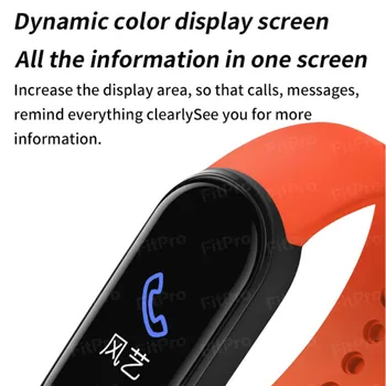 M5 Pametna Zapestnica Barvni Zaslon Fitpro Bluetooth Klic/Glasba Pametno Gledati Band Nepremočljiva Srčni Utrip, Krvni Tlak Smart Wirstband