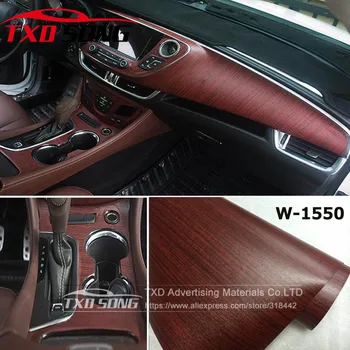 W1399 Premium matt lesa zrn vinilne nalepke, nalepke roll avto notranje zadeve DIY film zaviti samolepilni pvc ogljikovega avto dekoracijo