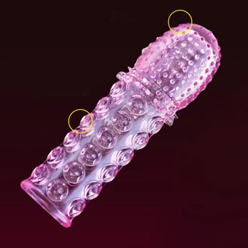 Moški Širitev Večkratno uporabo Kondoma Penis Obroči Zapozneli Izliv Adult Sex Igrače za Človeka Petelin Pokrov Tesnilo Penis Rokav