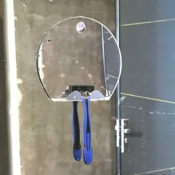 Kopalnica Fogless MirrorRemovable Anti-zamegljevanje Kopanje Ogledalo Anti-padec Ogledalo priseska