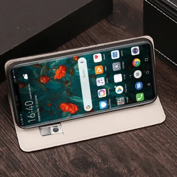 Usnja Flip Primeru Telefon Za iPhone 11 Pro Max Za Apple SE 2020 X XS Max XR 6 6S 7 8 Plus Kritje Cowhide Krokodil Denarnice Vrečko