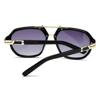 Blagovno znamko Design Moških Vintage sončna Očala Kvadratnih Očala Moški Modni Očala za Sonce Ženske Luksuzni Sunglass UV400 Odtenki Oculos de sol