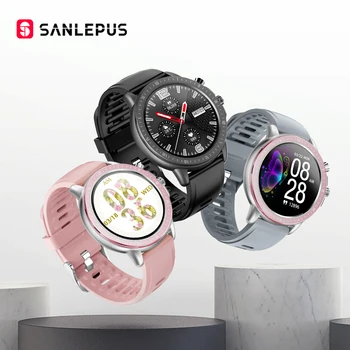 SANLEPUS 2020 NOVE Pametne Gledam Šport Srčnega utripa Nepremočljiva Fitnes Zapestnica Moški Ženske Smartwatch Za Android, Apple Xiaomi