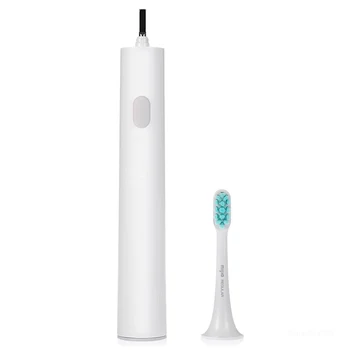 Novo Xiaomi Mijia T500 Električna zobna ščetka Smart Sonic Krtačo Ultrazvočno Beljenje Zob vibrator Brezžični Ustno Higieno Čistilec