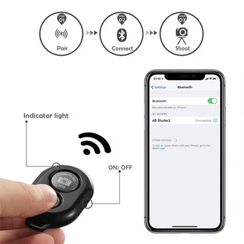 Stojalo Z LED Obroč Svetlobe Za Mobilne Kamere Bluetooth Stojalo Monopod Držalo, Stojalo Za Selfie Fotografija Live Stream Imetnika