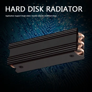 M. 2 SSD Heatsink Hladilnik 2280 Pogon ssd Radiator Gospodinjstvu Računalnik Pribor za NVME Namizni RAČUNALNIK Računalnik