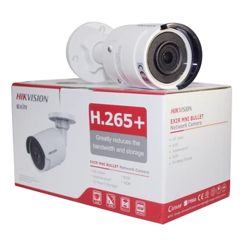 Hikvision IP Security System Kit 4K 8CH POE NVR 6pcs Hikvision 8MP POE IP Kamero DS-2CD2083G0-I Zaprtih prostorih/na Prostem Hik-Povežite P2P