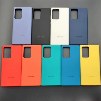 Samsung Silikonski Pokrovček Za Galaxy Note20 Ultra 5G Silikonski Pokrov Galaxy Note20 5G Silikonski nameščenimi Primeru Note20 Primeru, 9 Barvo