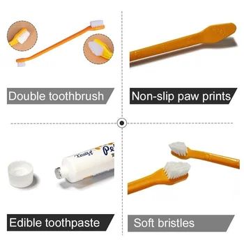 Pet zobna pasta Nastavite z zobno Ščetko Prst zobna ščetka Zob Čiščenje Material H99F