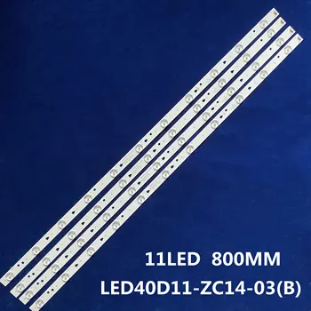 1set=4pcs Prefekt zamenjava za LE40F3000WX LK400D3HC34J Led osvetlitvijo JVC LT-40E71(A) LED40D11-ZC14-03(B) 30340011206 11lamps
