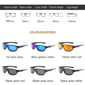 2020 Nove Luksuzne Polarizirana sončna Očala za Moške Vožnje Odtenki Moška sončna Očala Letnik Vožnje Potovanja Ribolov Klasična Očala za Sonce