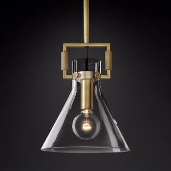 Ameriški RH Žarnica Edison E27 LED Obesek Svetlobo, Zlato Kovinsko Led Obesek Lučka Indor Osvetlitev Nastavljiva Droplight Visi Svetilka