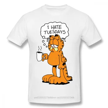 SOVRAŽIM TORKIH Športna Majica s kratkimi rokavi za Vroče Prodaje Garfield Odie Jon Arlene Pooky Stripi Bombaž O Vratu Tshirts