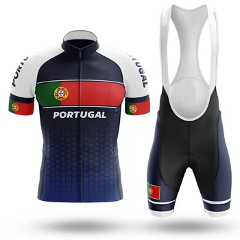 2020 Portugalska Strokovno Jahanje Bo Ustrezala Mountain Bike Dirke Poletje Ropa Ciclismo Hombre Oblačila Kolesarski Dres Komplet
