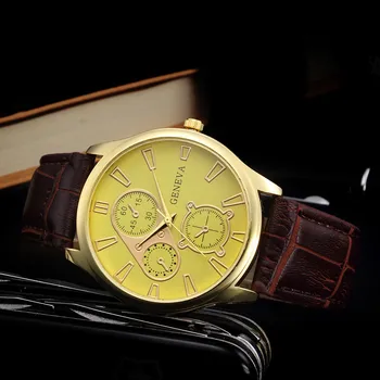 2020 zegarek meski Retro Design Usnje Pasu Analogni Zlitine Quartz Zapestje Gledati Rolexable Ure Moških reloj hombre часы мужские A80
