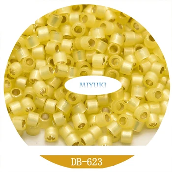 Japonska Miyuki, Diy Semena Kroglice 1.6 mm Delica Kroglice 21 Barva Silverline Barvanje Serije 5G Pack