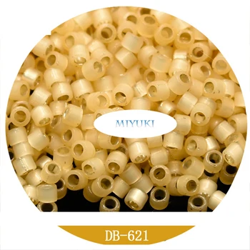 Japonska Miyuki, Diy Semena Kroglice 1.6 mm Delica Kroglice 21 Barva Silverline Barvanje Serije 5G Pack