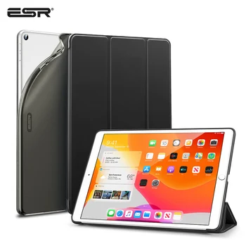 ESR Smart Ohišje za iPad 7. Generacije 2019 Hrbtni Pokrovček Prilagodljiv TPU Magnetni Nazaj Ohišje za iPad 7 2019 10.2