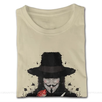 Črnilo Za Vendetta V For Vendetta Film Teeshirts Ekipa 90. LETIH Tshirt Moški Kratkimi Popust blagovna Znamka Unikatnih Oblačil