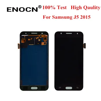 ENOCN TFT Za Samsung Galaxy J5 J500 Zaslon LCD+Touch Screen Računalnike Skupščine SM-J500FN J500M Lahko Prilagodite svetlost