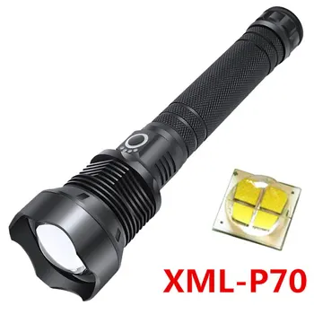 ZHIYU High Power XHP90 LED Svetilka USB Polnilne Zoom Baklo Luči 26650 18650 Ročni Lahka, Ultra Svetla luč svetilke
