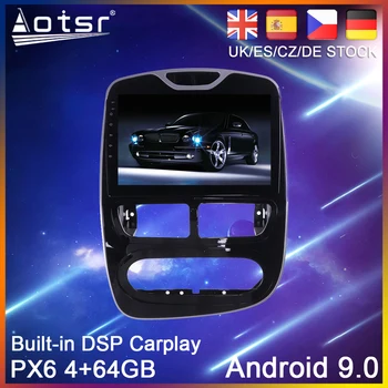 Android 10.0 PX6 64 G Avto DVD Predvajalnik, GPS Navigacija Za Renault Clio 4 2013-2016 Avto Auto Radio Stereo Multimedijski Predvajalnik glavne enote