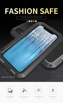 Luksuzni Aluminij Metal Telefon Shockproof Primeru za Apple iPhone 11 12 X X X X XR XS Mini Pro Max 8 7 6 Plus Nepremočljiva Lupine Pokrov