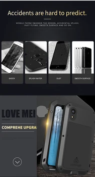 Luksuzni Aluminij Metal Telefon Shockproof Primeru za Apple iPhone 11 12 X X X X XR XS Mini Pro Max 8 7 6 Plus Nepremočljiva Lupine Pokrov