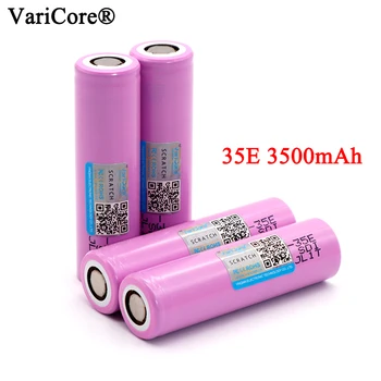 4-40PCS VariCore 35E original 18650 moč litijeva baterija 3500mAh 3.7 v, 25A high power INR18650 35E Napajalnik za električna orodja