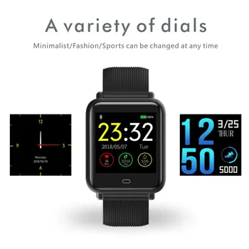 BOAMIGO9 Pametno Gledati Informacije Pokličite Opomnik Kalorij Pedometer Watch IOS Android Telefon Bluetooth Šport Pametno Gledati