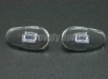2000pcs/veliko Očala PVC Nos Blazinice Velikosti 14 mm Push-Tip Stekla Dodatki