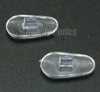 2000pcs/veliko Očala PVC Nos Blazinice Velikosti 14 mm Push-Tip Stekla Dodatki