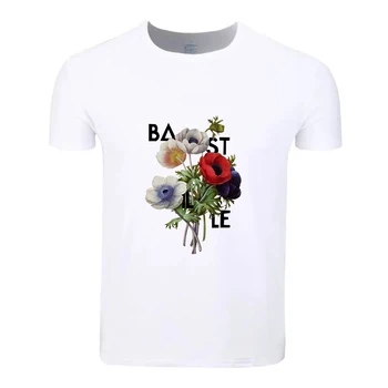 BASTILLE Moda Bombaž Velika Velikost Študentov Poletje T-Shirt Kratek Rokav Moški Ženske Fantje Dekleta T Shirt Tees Otroci Tshirt